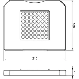 naber gmbh Abfalleimer 12,5 l Anthrazit
