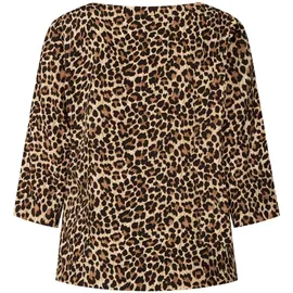 Zero Hemdbluse beige/schwarz 36