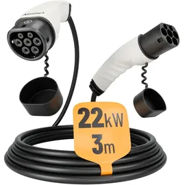 Absina Typ 2 Ladekabel 22kW 3 m