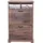 MCW Schuhkipper MCW-H19, Schuhschrank Schuhregal Schuhablage, Massiv-Holz Shabby-Look Korb-Schublade 100x60x24cm