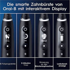 Oral B iO Series 7N black onyx + 2 Aufsteckbürsten