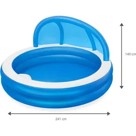 BESTWAY Family Pool Summer Days 241 x 241 x 140 cm