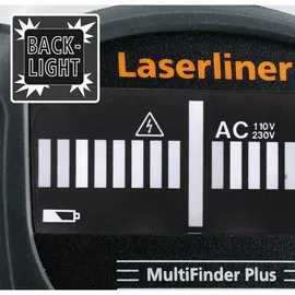LASERLINER Ortungsgerät MultiFinder Plus 080.965E Ortungstiefe (max.) 100 mm
