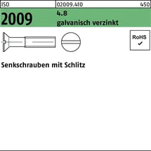 F. REYHER Nchfg. GmbH & Co. KG Senkschraube ISO 2009 Schlitz M4 x 10 200 Stück