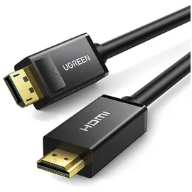 UGREEN Displayport-HDMI-Kabel 3 m Schwarz