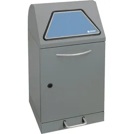 stumpf metall Sortsystem Modul Vario 45 graualu struktur Innenbehälter 45 Liter Trethebel