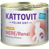 Kattovit Feline Diet Niere/Renal Huhn 24 x 185 g