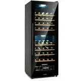 Klarstein Barossa 54 Duo Weinkühlschrank 2 Zonen 148 Ltr 54 Fl Touch-Display