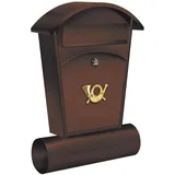 TRIZERATOP Vorel Briefkasten braun