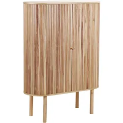 Schrank MANARA Paulownia-Holz Hellbraun