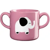 Asa Selection ASA Henkelbecher Kids Elefant rosa 8,5cm