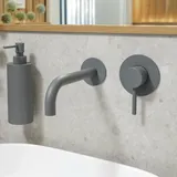 Herzbach Deep Grey Waschtischarmatur Grau Matt