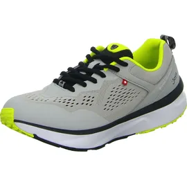 Joya Veloce M Light Grey, Herren Sneaker aus technischem Mesh, grau 43 - 43