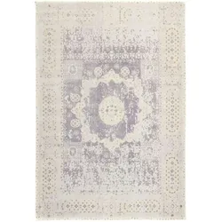 Morgenland Vintage Teppich - Lagune - silber - 240 x 170 cm - rechteckig