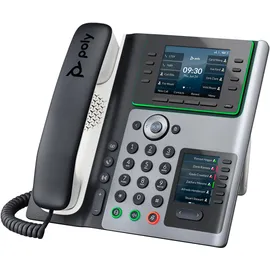 Poly Edge E450 IP Telefon und PoE-fähig