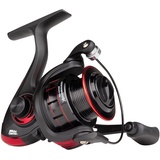 Abu Garcia Cardinal X Spinnrolle - Spinnangelrolle für Raubfischangeln - Forelle, Barsch, Hecht, Lachs, 2000, Black/Red