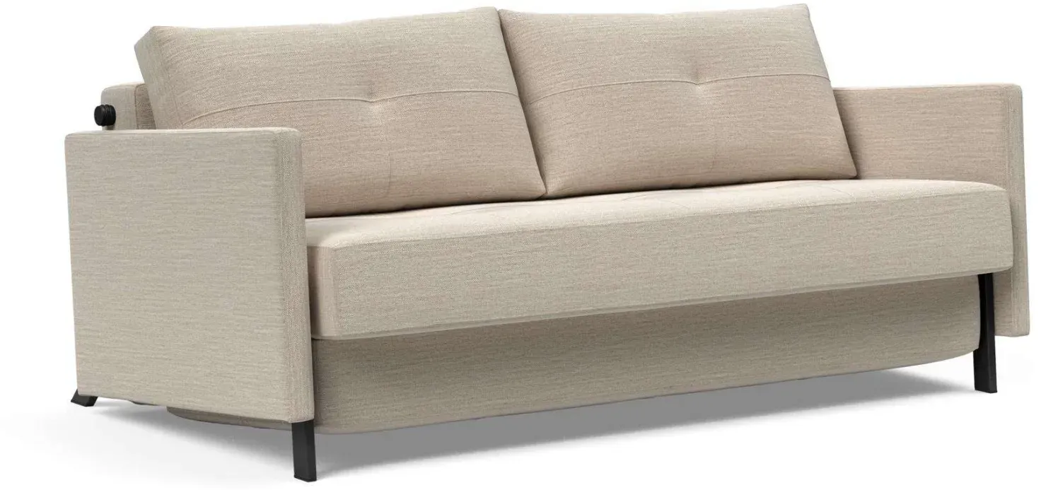 INNOVATION LIVING TM Schlafsofa »Cubed Klappsofa, hochwertige Schlaffunktion, Design und extra Komfort«, Frontauszug, sehr platzsparend, abgewinkelt Sitzen, waagerecht liegen INNOVATION LIVING TM sand