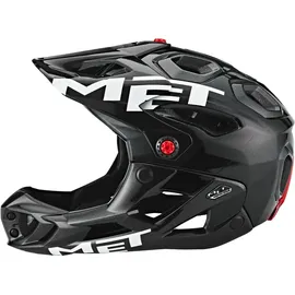 MET-Helmets Parachute Fullface Helm S Schwarz