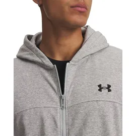 Under Armour Rival Lightweight Kapuzenjacke Herren Grau/Schwarz 3XL