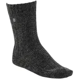 Birkenstock Herren Socken, Vorteilspack - Strumpf, Cotton Twist, Baumwoll-Moulinégarn Schwarz 39-41