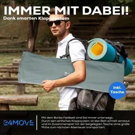 24move Feldbett 24MOVE grau