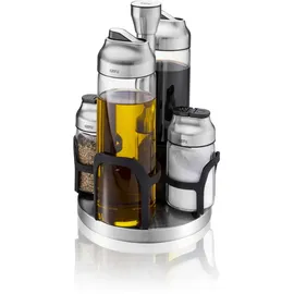 GEFU Kippo Essig-/Öl- und Gewürz-Menage 5-teilig 23,6 cm