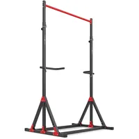 Marbo Sport Stationäre Klimmzugstange mit Dip Station schwarz|rot No Size