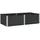 vidaXL Hochbeet 200 x 100 x 54 cm Schwarz