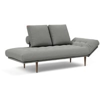 INNOVATION LIVING Schlafsofa Rollo Styletto Stoff Ash Grey