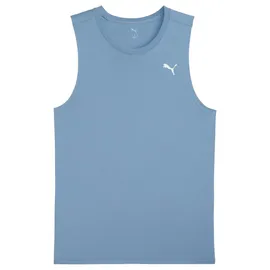 Puma Tad Tech Triblend Sleevless Tank Cool Blue M