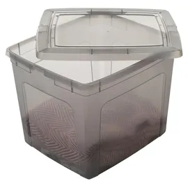 Iris Ohyama Aufbewahrungsbox 30 L 3-tlg. grau