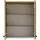 Saphir Hängeschrank SAPHIR "Quickset 395 Badschrank 60,4 cm breit mit 2 Türen und 2 Einlegeböden", braun (riviera eiche quer nb), B:60cm H:72cm T:33cm, Spanplatte, Schränke, Hängeschrank, Badezimmer-Hängeschrank inkl. Türdämpfer, Griffe in Schwarz