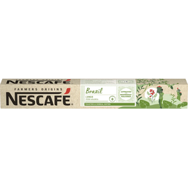 Nescafé Farmers Origins Brazil Lungo Kaffeekapsel 10 Stück(e)