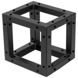 Decotruss Quad Corner Block Schwarz