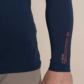 Craghoppers Langarm-t-shirt Blau XL