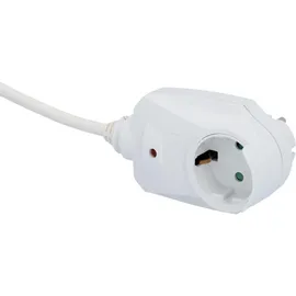 Unitec Steckdosenleiste 2 m Weiß 3 St.