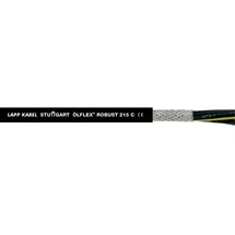 Lapp ÖLFLEX® ROBUST 215 C Steuerleitung 7 x 0.75mm2 Schwarz 22725/500 500m