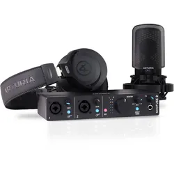 Arturia MiniFuse Recording Pack Black - Audio Interface