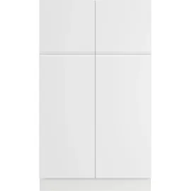Impuls Küchen Warschau Mehrzweckschrank-Set 120 x 206,2 x 60 cm Weiß