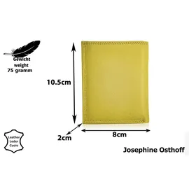 Josephine Osthoff Handtaschen-Manufaktur Josephine Osthoff Geldbörse unisex Portemonnaie grün