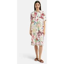 Milano Italy Sommerkleid Blusenkleid Braun 38