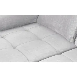 Switch Eckcouch Mikrofaser 3-Sitzer Grau
