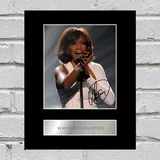 Signiertes Foto von Whitney Houston