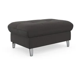 sit&more Stauraumhocker Maggiore 102 x 48 x 67 cm Grau