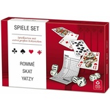 Senioren Spiele Set / Romme, Skat, Yatzy