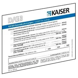 Kaiser Schott-Kennzeichnungssch. 9473-91