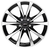 Autec Brixen schwarz poliert Alufelge 18 Zoll ET45 5x120 ML72.6