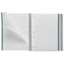 Miquelrius Collegeblock Eco Design 4 A4 kariert schwarz