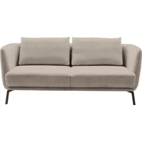 Schöner Wohnen 2,5-Sitzer SCHÖNER WOHNEN-KOLLEKTION "Pearl - 5 Jahre Hersteller-Garantie, auch in Bouclé" Sofas Gr. B/H/T: 190cm x 71cm x 91cm, Velours, beige (sand) Maße (BHT): 1907191 cm, Füße Metall