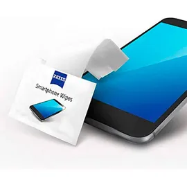 Zeiss Smartphone Reinigungstücher – alkoholfreie Display Pflege für Smartphones und andere Geräte, 60 Stück)